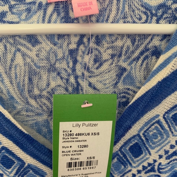 Lilly Pulitzer Jameson Sweater NWT - Picture 2 of 3